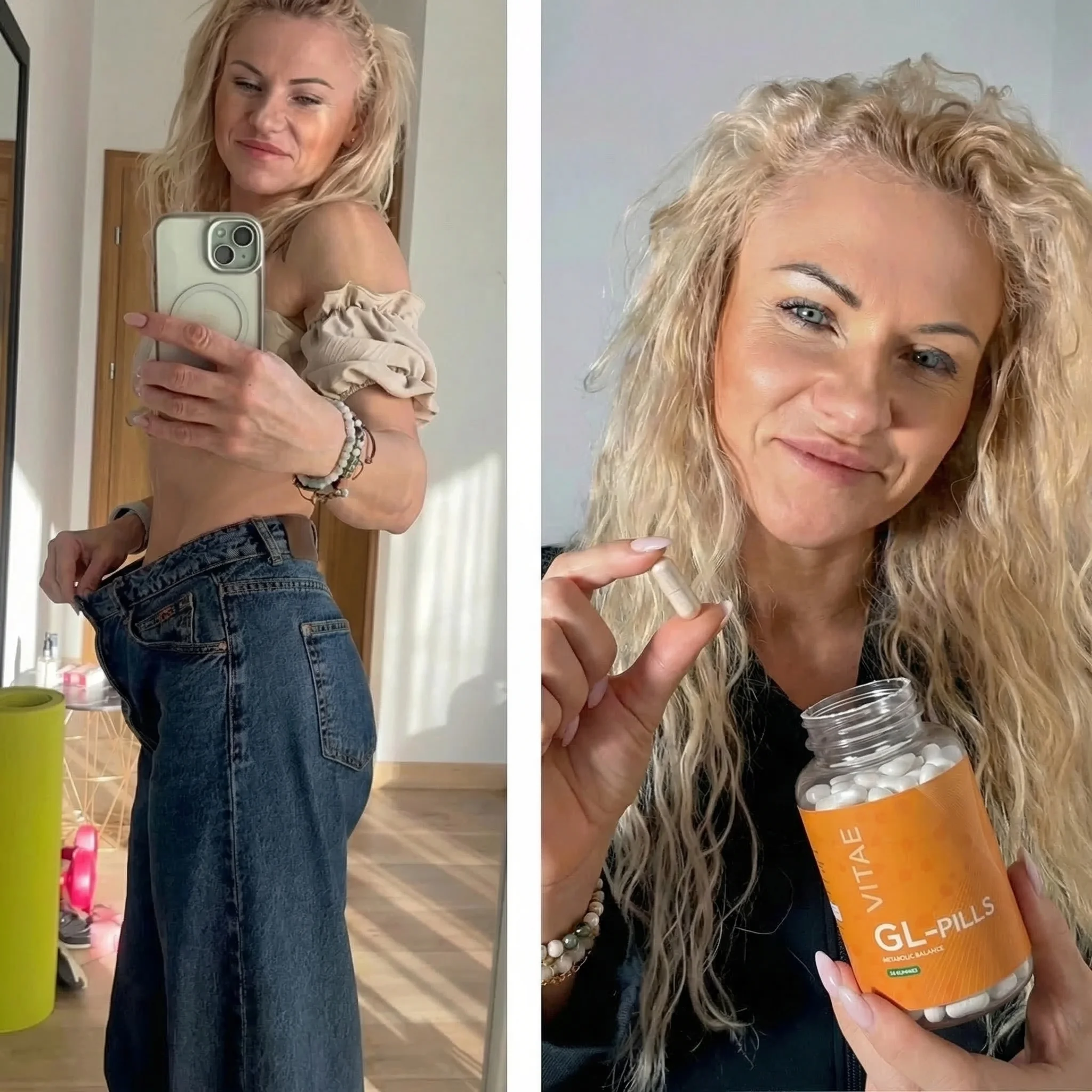 Echte Ergebnisse einer GL-Pills Nutzerin